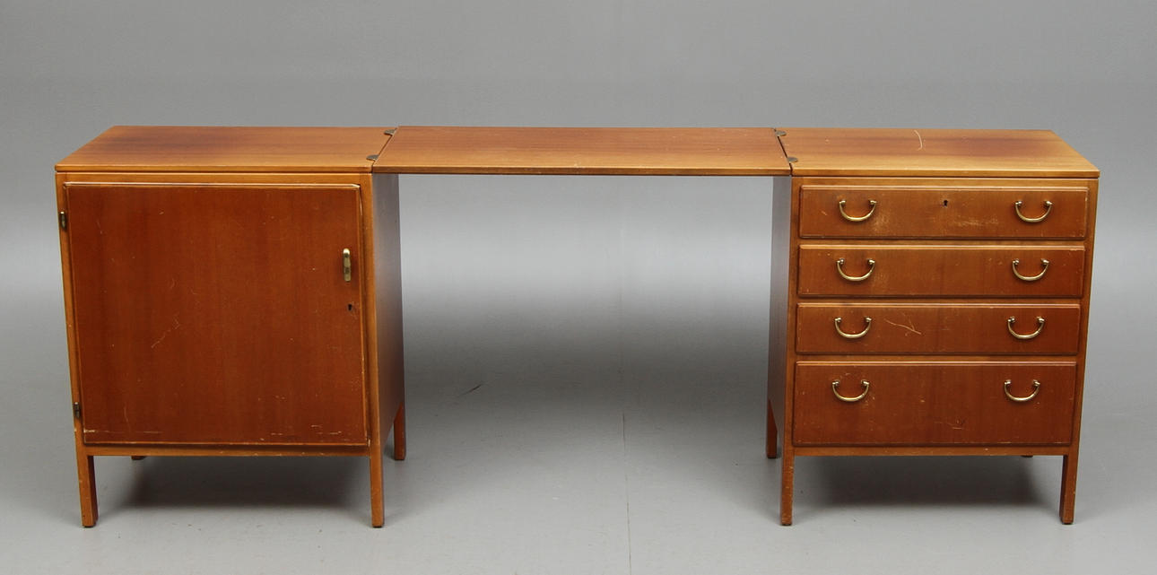 SKRIVBORD, ur Futuraserien, design David Rosén för Nordiska Kompaniet, 1900-talets andra hälft.