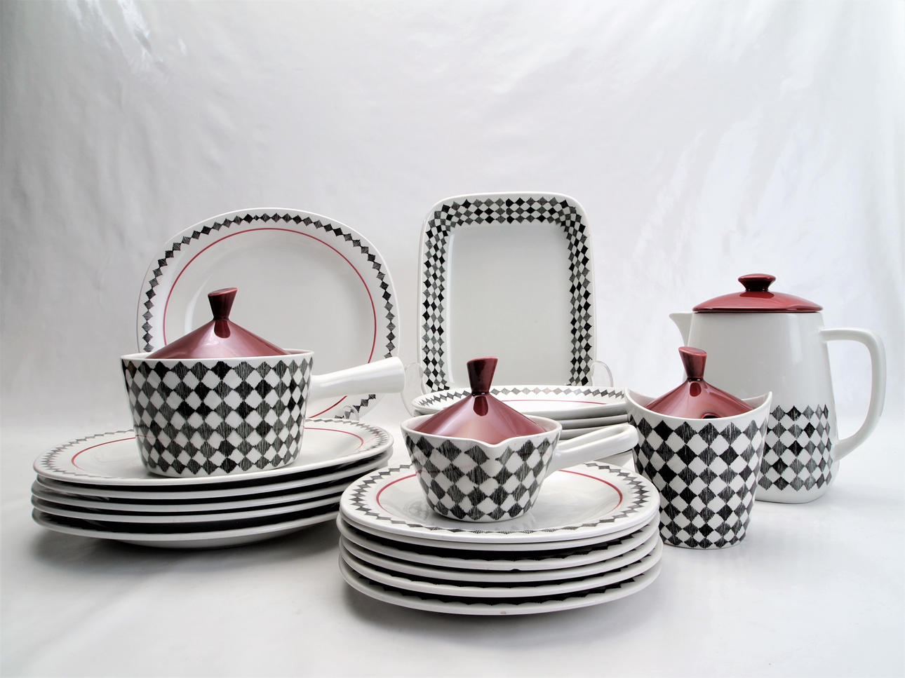 SERVIS, "Red Top", Rörstrand.