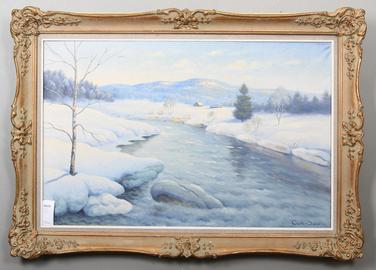 CARL IVAR ÖFVERBECK, olja på duk, signerad.