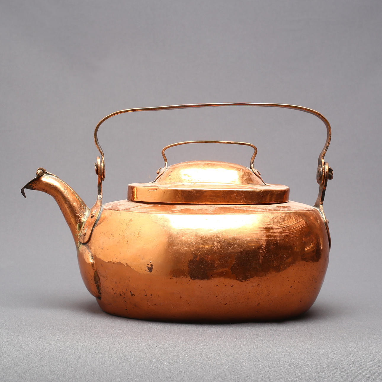 KAFFEKANNA, koppar, 1700-tal.