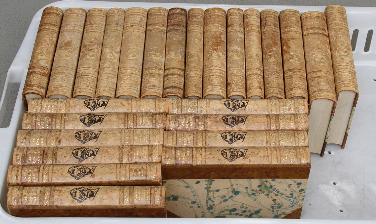 ALBERT ENGSTRÖM, 10 + 15 band, Albert Bonniers Förlag 1940-tal.