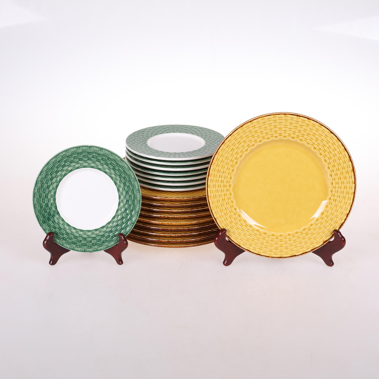 PLATES, 18 pcs, Italy.