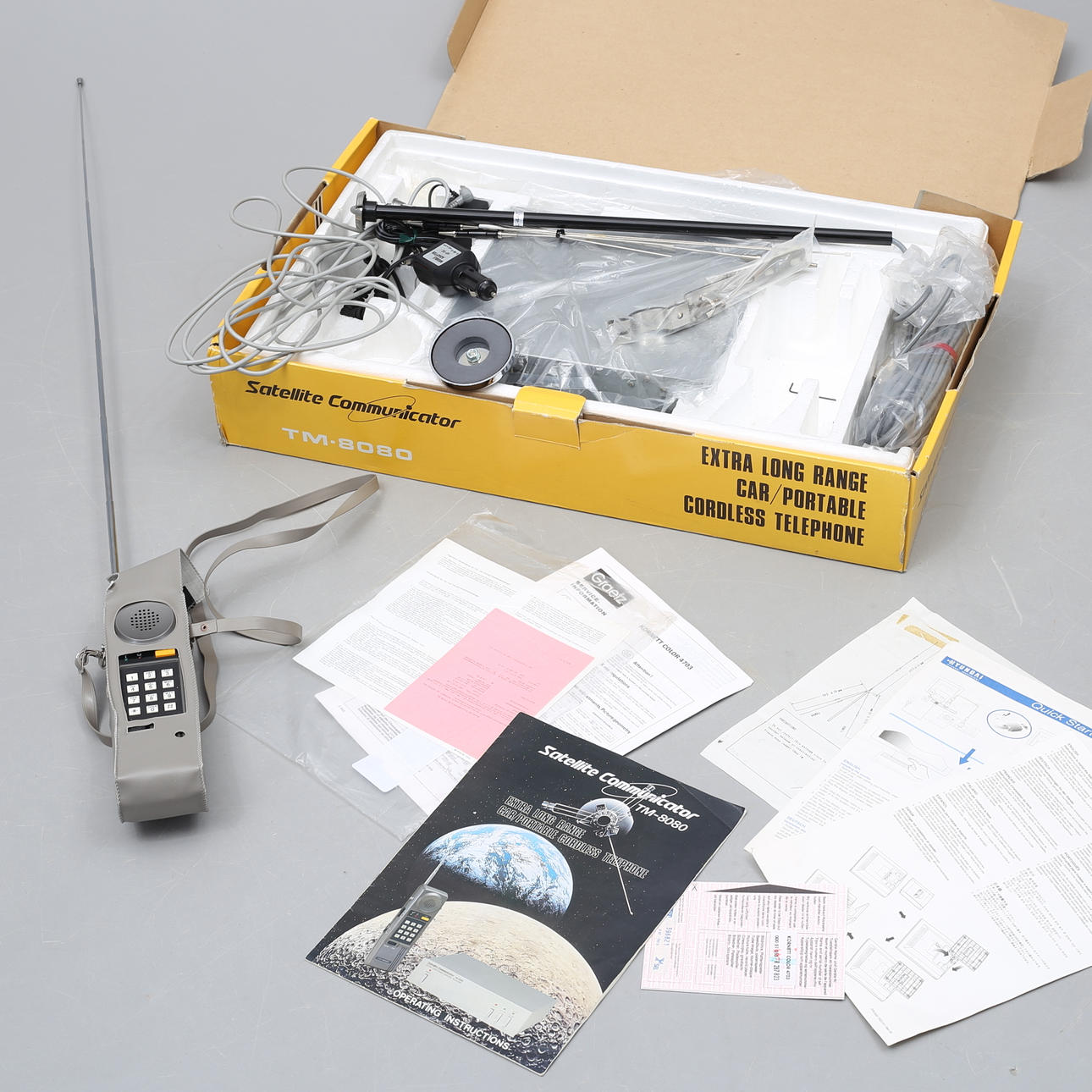TELEPHONE, Satellite Communicator TM-8080.