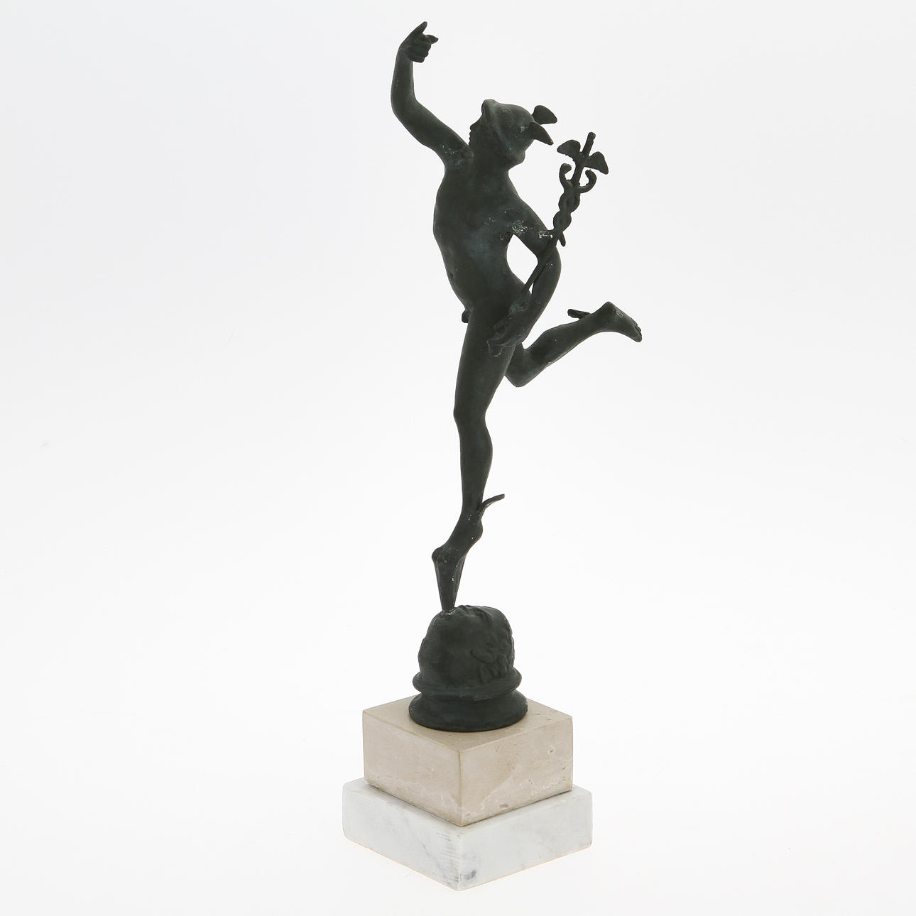 SKULPTUR, "Hermes" efter Giovanni da Bologna.