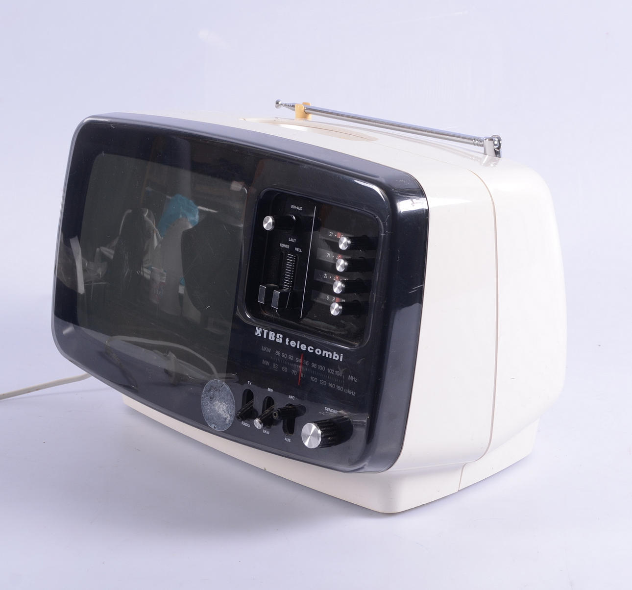 TABLE TV WITH RADIO PART, Neckermann, TBS, Telecombi.
