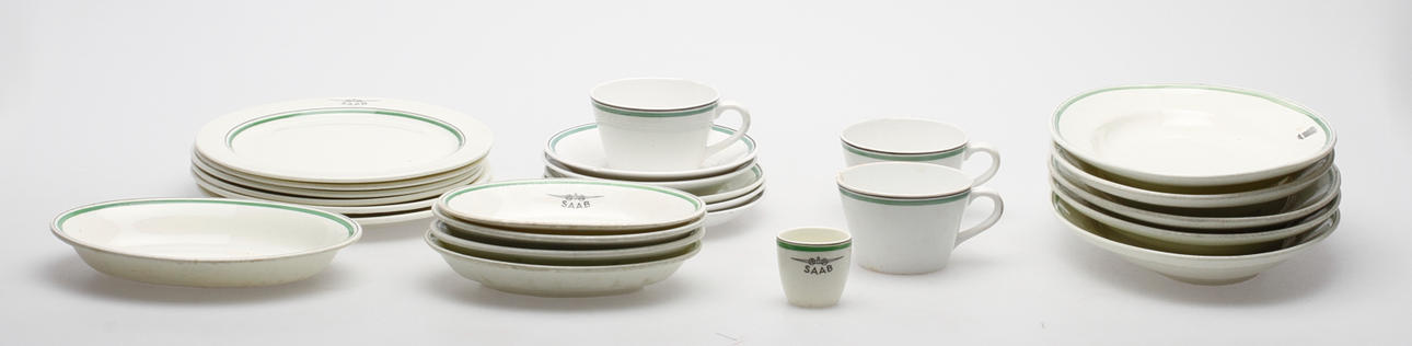 SERVISDELAR, 22, delar, "SAAB" Gustavsberg.