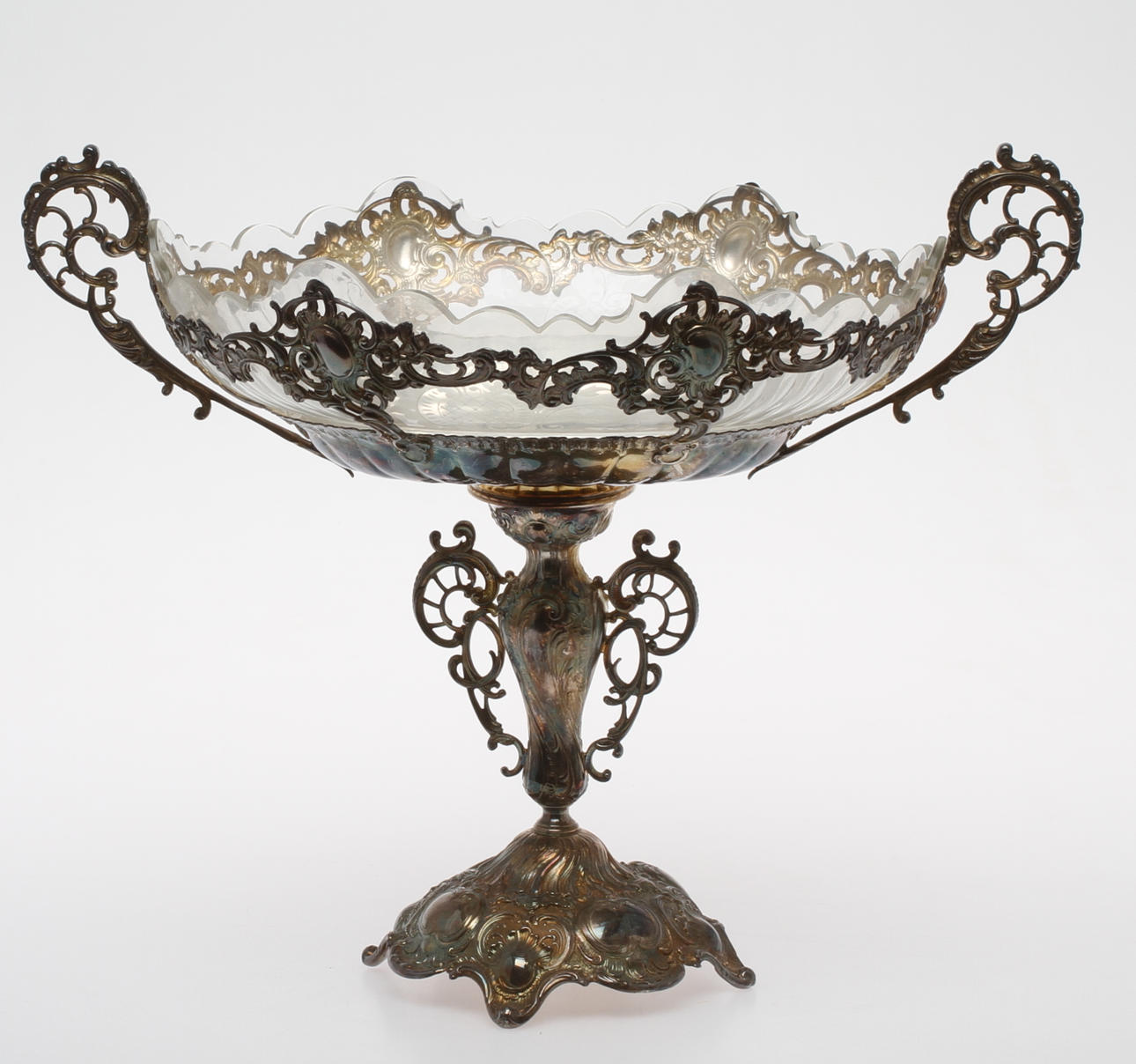 JARDINJÄR, vitmetall, WMF, Württembergische Metallwarenfabrik, Tyskland, 1900-talets början.