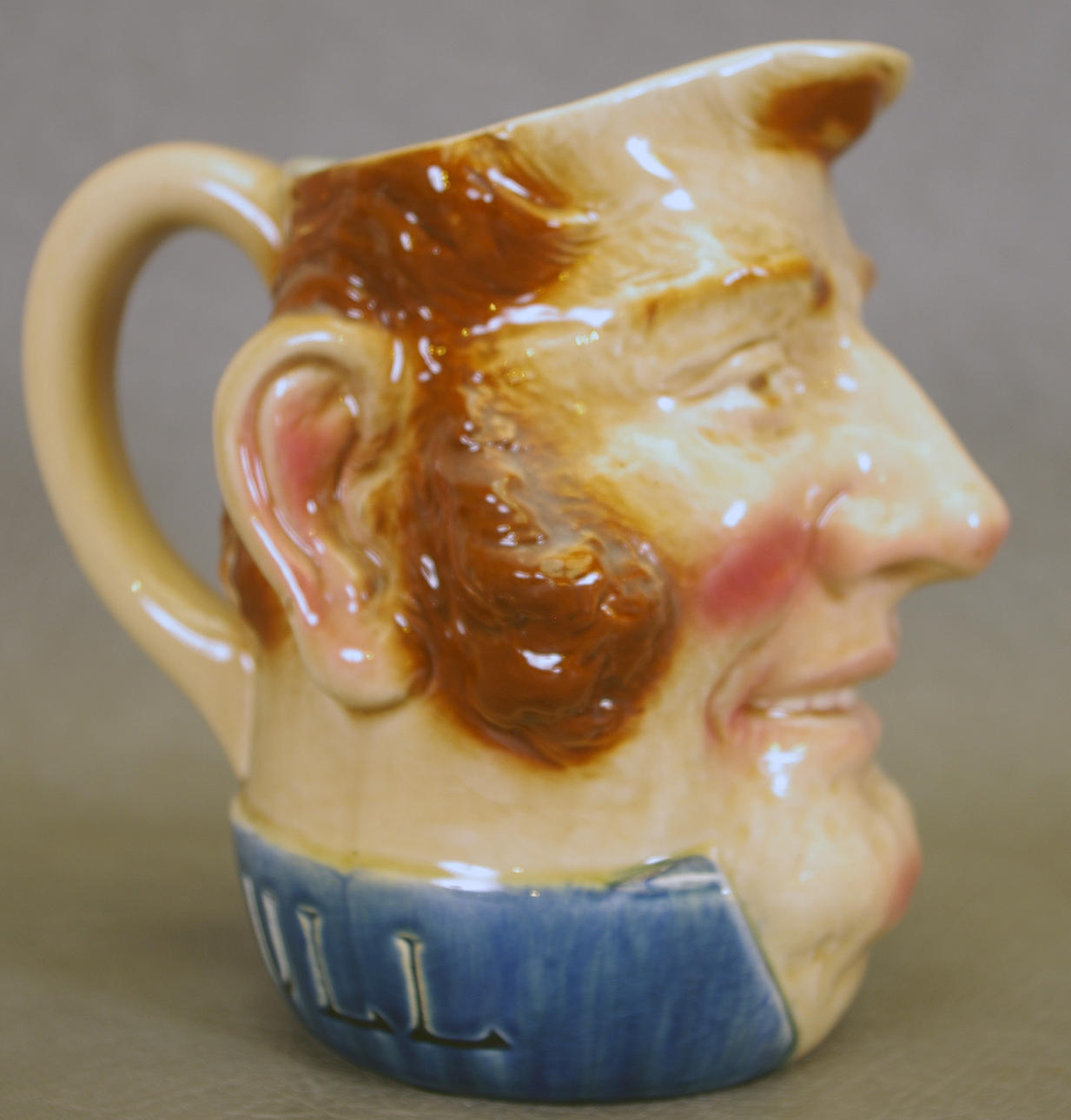 TOBY JUG, "John Bull", Sarreguemines.