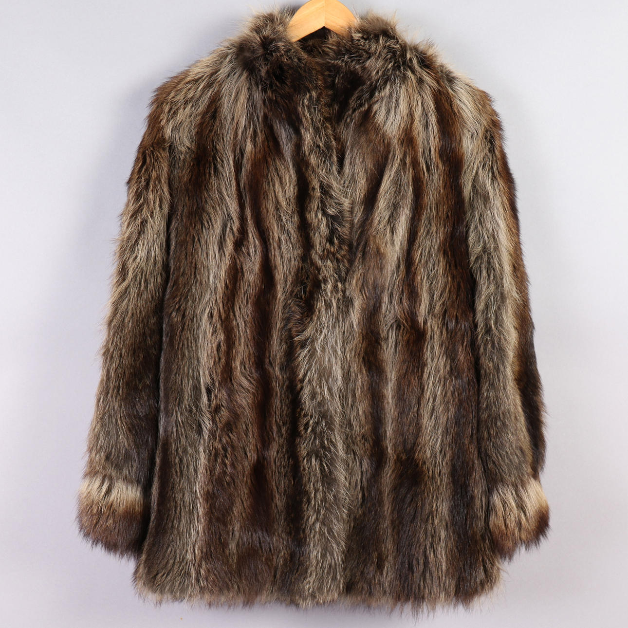 FUR JACKET, Körsnär, Rolf Malmberg, Vällinge, 1900s. Size 38.