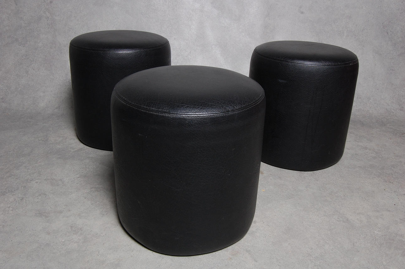 SCHIEBER / PALETTEN, 3 Stück, Kunstleder.