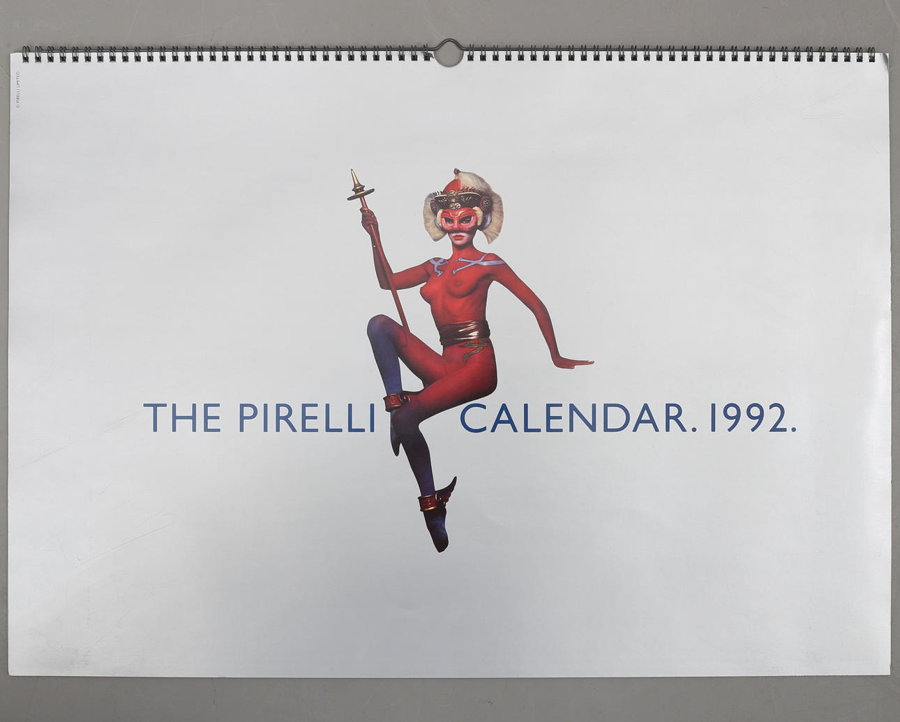 PIRELLI CALENDARS 1992.