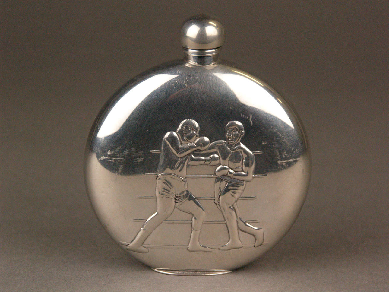 FLACHMANN,Sheffield England, Zinn versilbert.