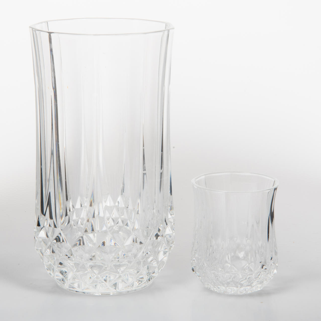 GLAS, 21 Stück, Diamantschliff.
