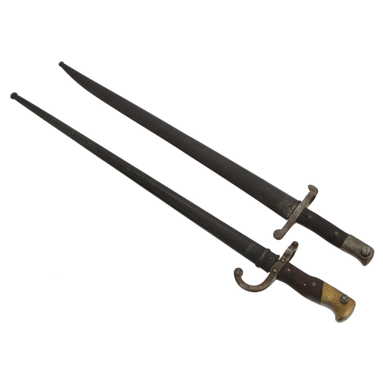 BAJONETTER, 2 st, 1800-tal.
