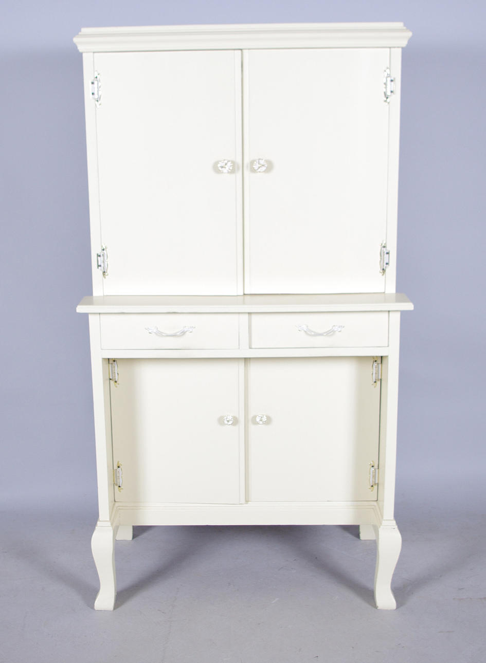 SKÅP, vitmålat, tidigt 1900-tal.