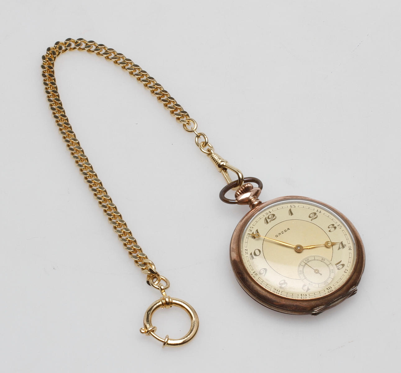 FICKUR, Oreba, Bolidensilver, samt kedja.