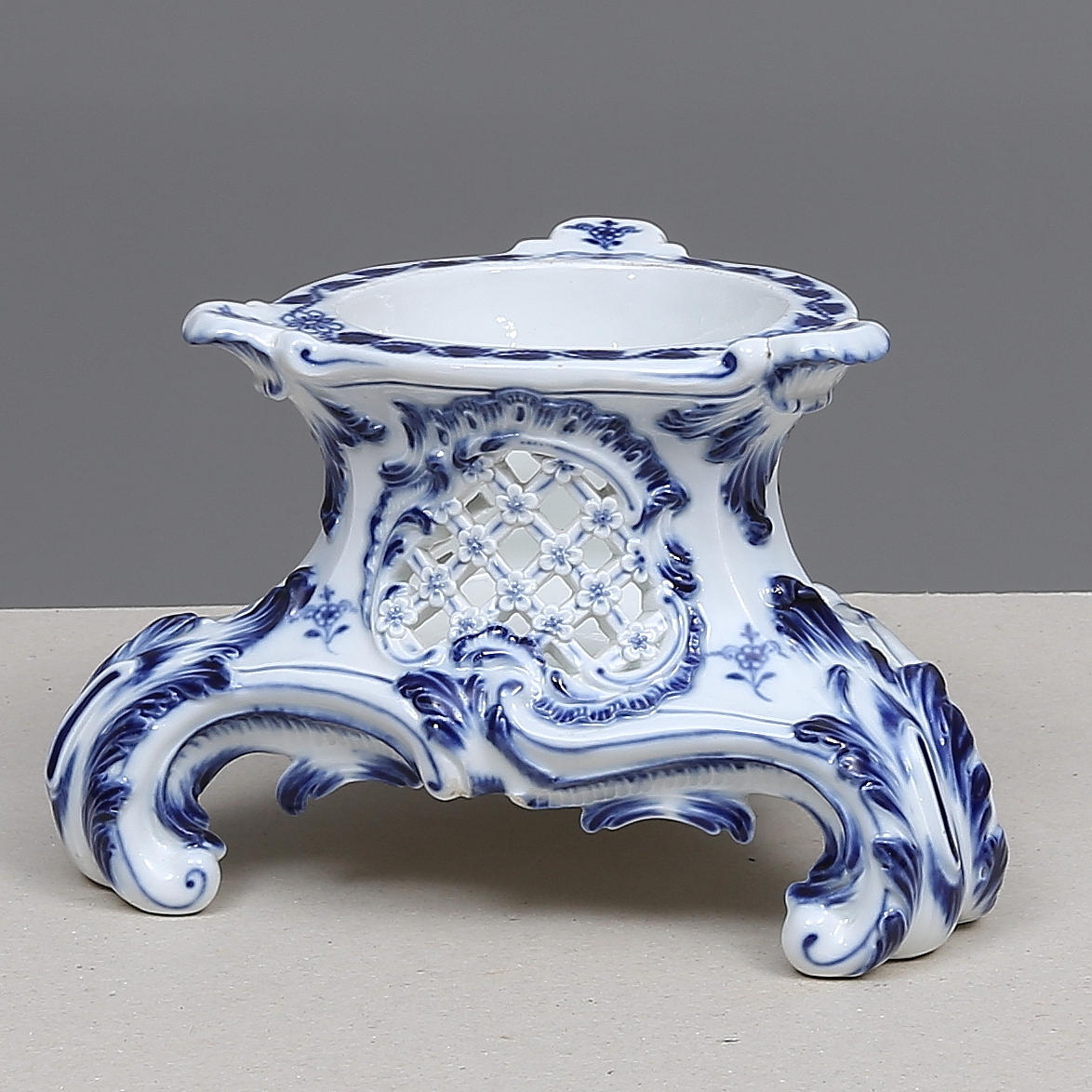 RECHAUD, porslin, Meissen.