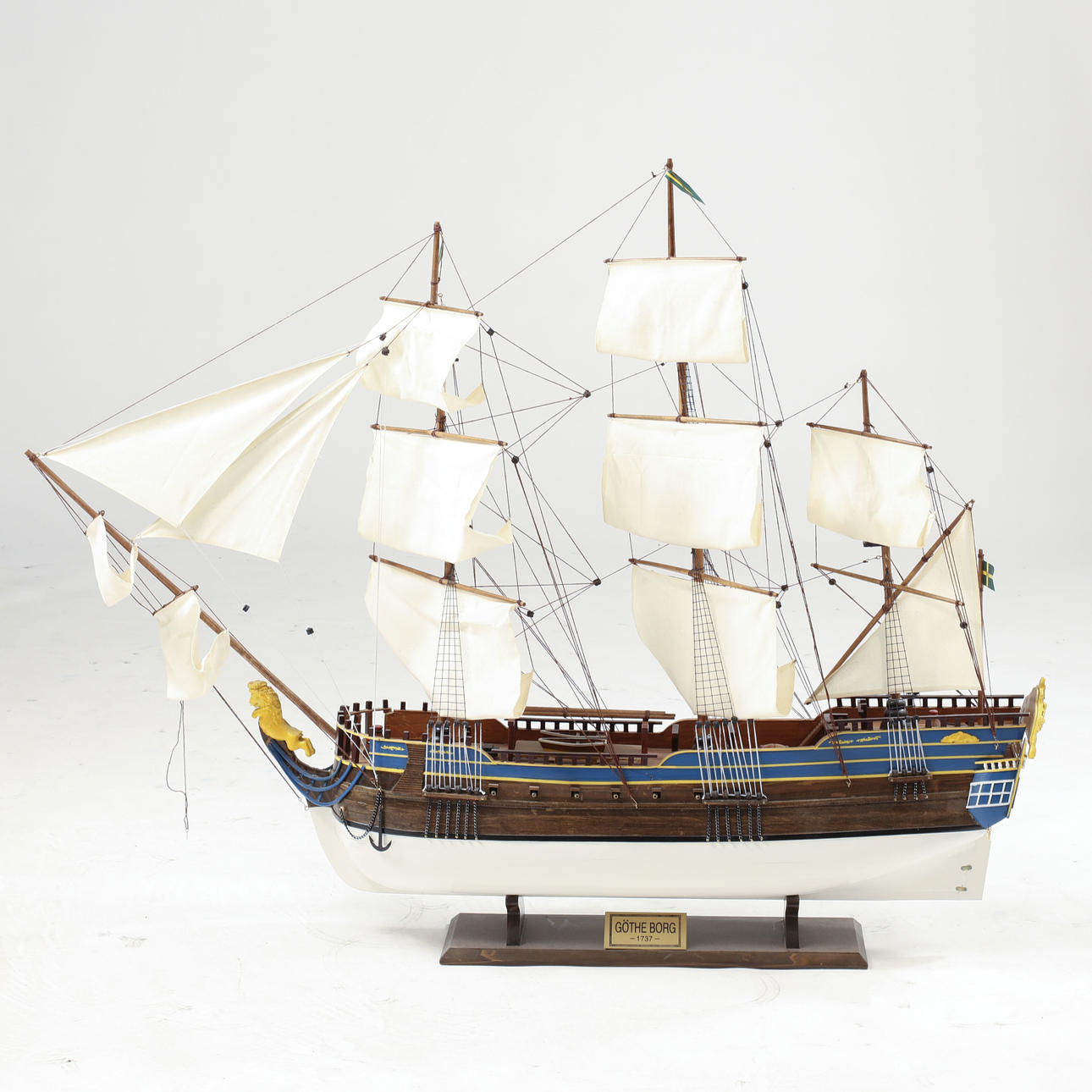 SKEPPSMODELL, Ostindiefararen "Götheborg".