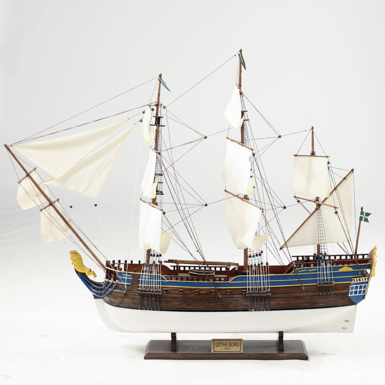 SKEPPSMODELL, Ostindiefararen "Götheborg".