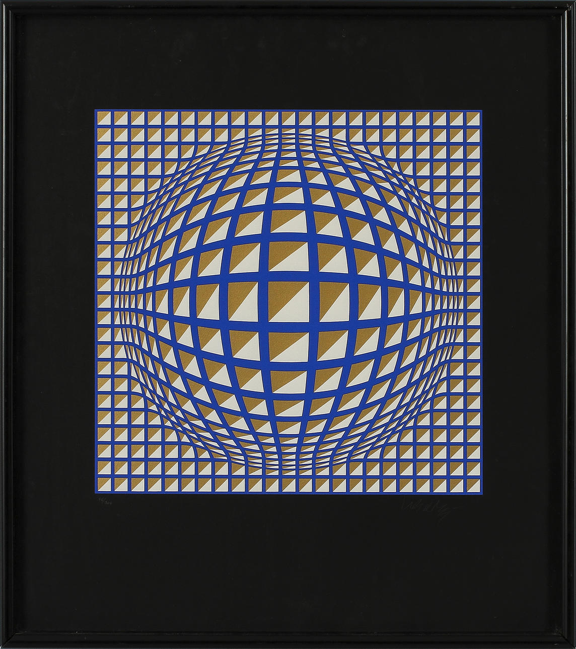 VICTOR VASARELY, seriegrafi, sign o numr 96/300.