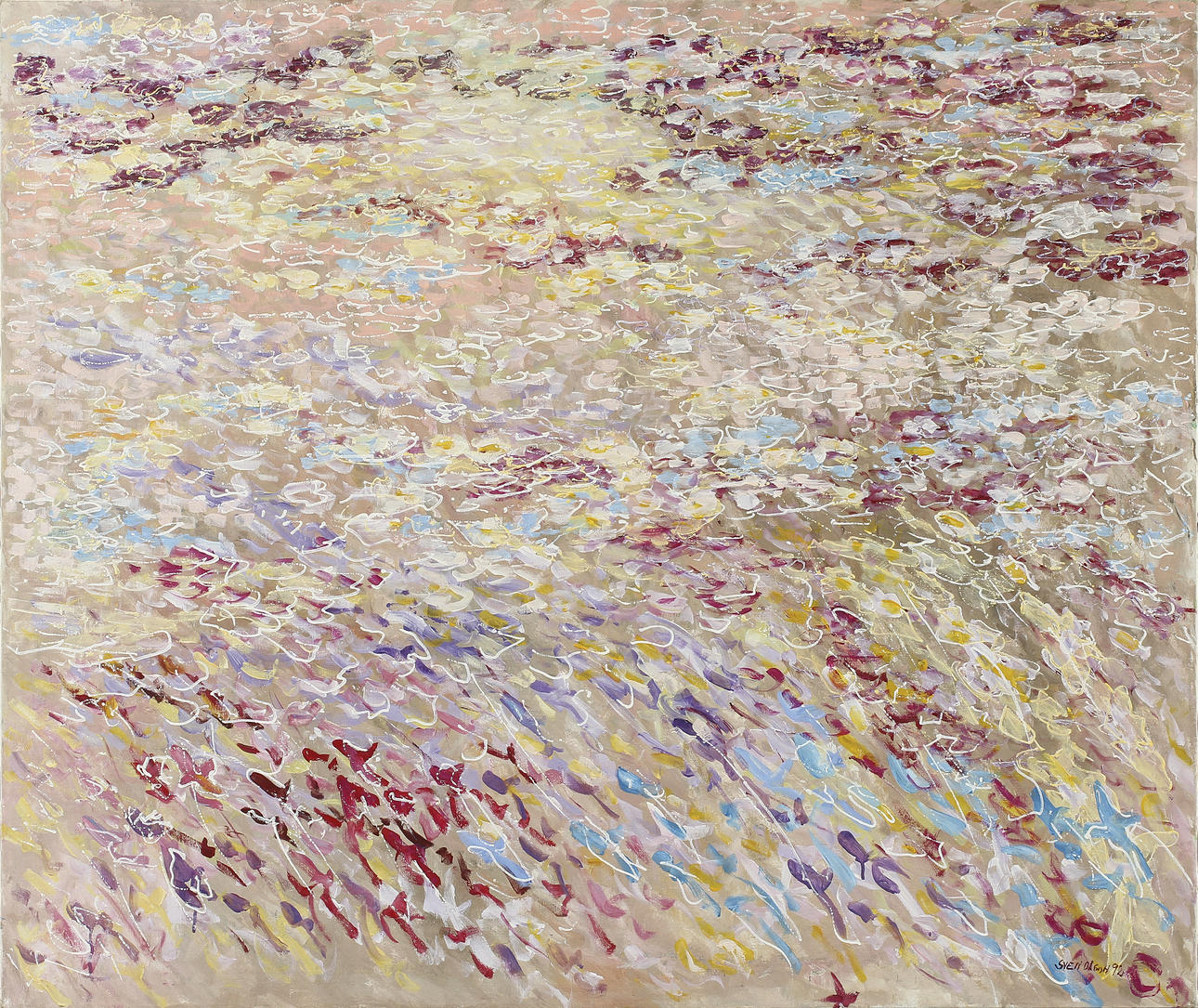 SVEN OLSON, olja på duk, sign o dat -92.