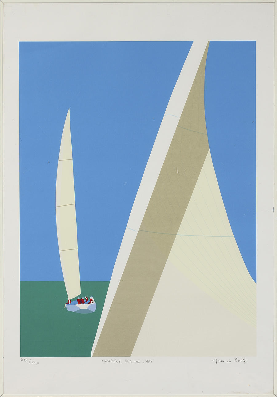 FRANCO COSTA, litografi, sign o numr 109/300.