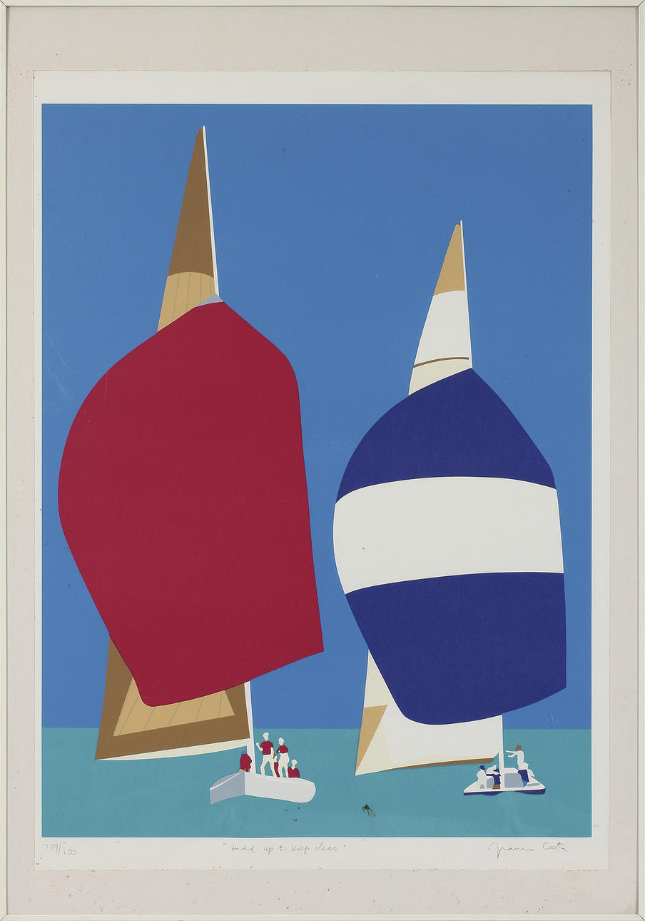 FRANCO COSTA, litografi, sign o numr 229/250.