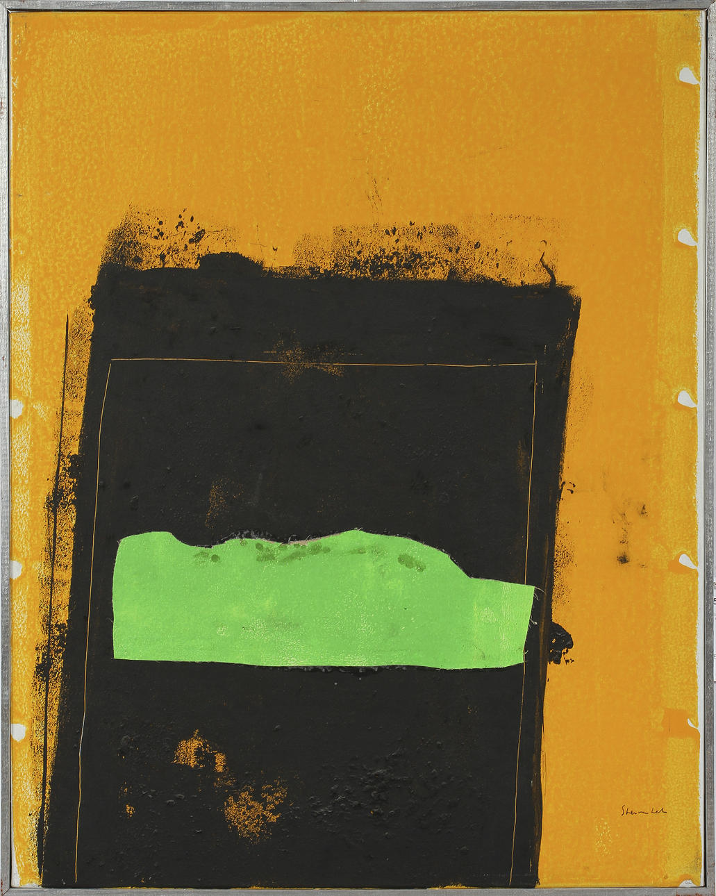 JAN STENVINKEL. olja på duk, sign.