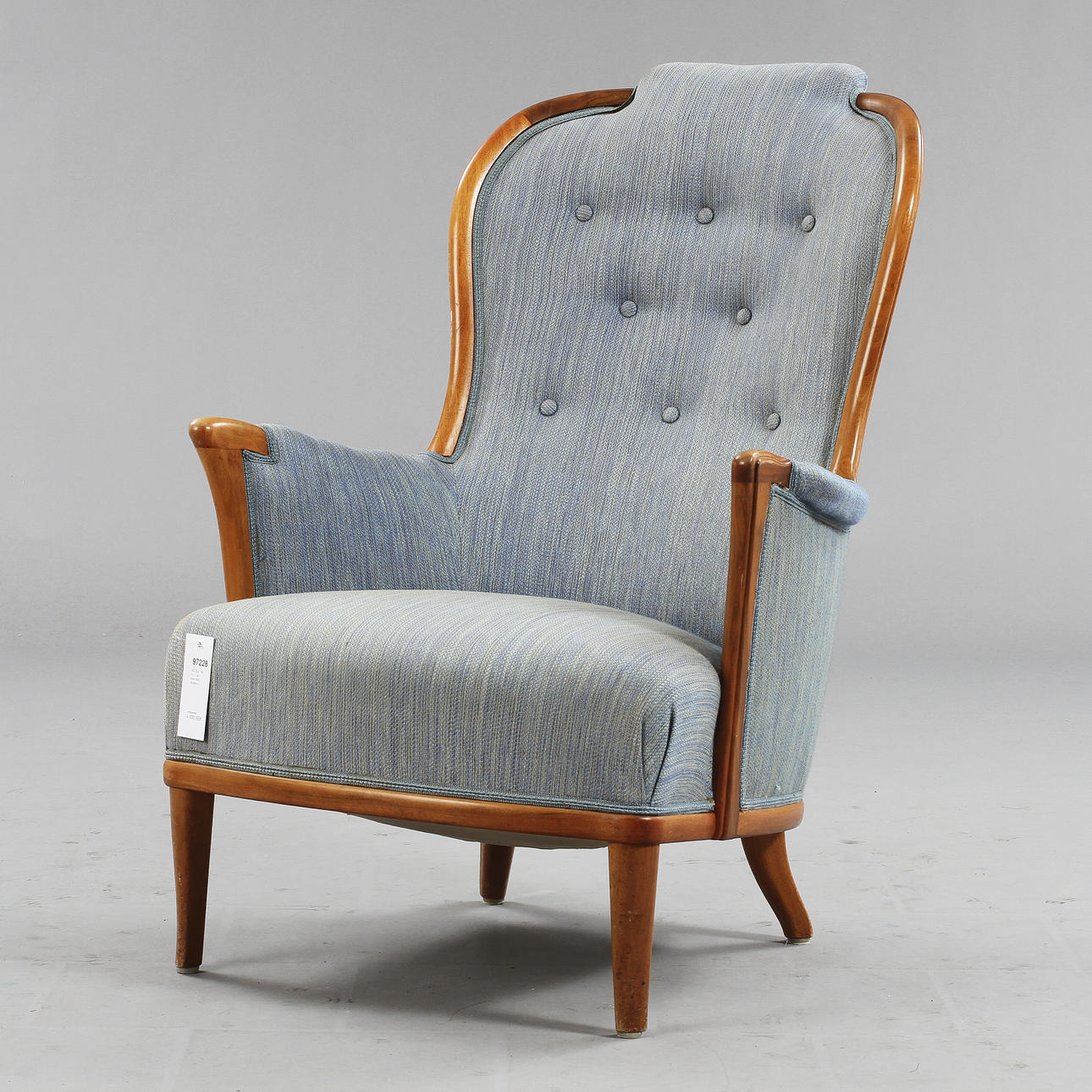 FÅTÖLJ, "Vår Fru" Carl Malmsten, Bodafors.