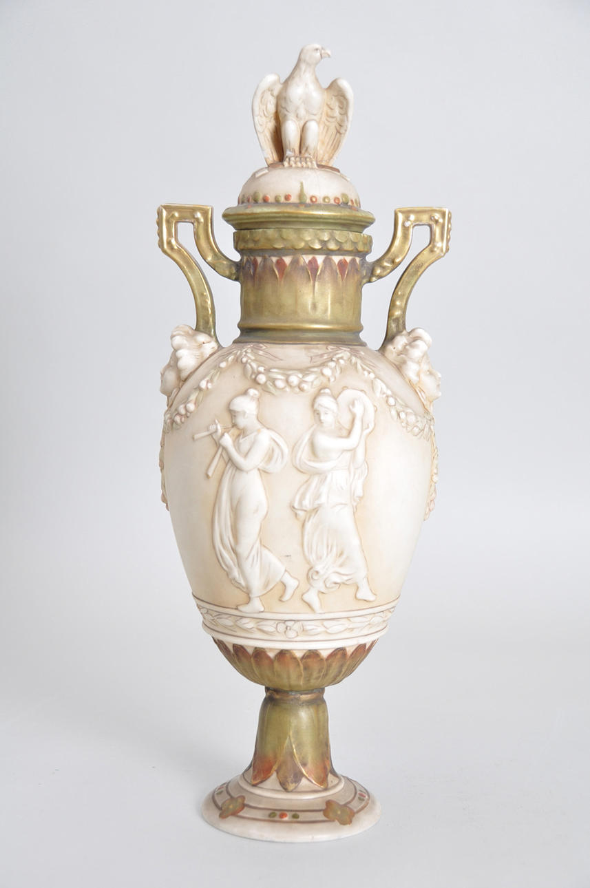 ROYAL DUX BOHEMIA. Amphorenvase.