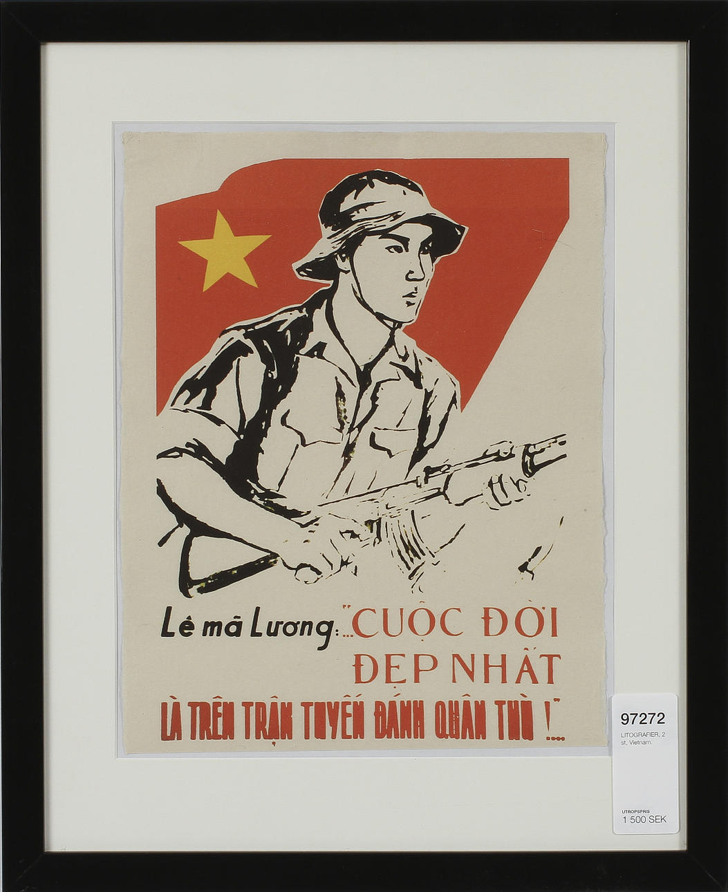 LITOGRAFIER, 2 st, Vietnam.