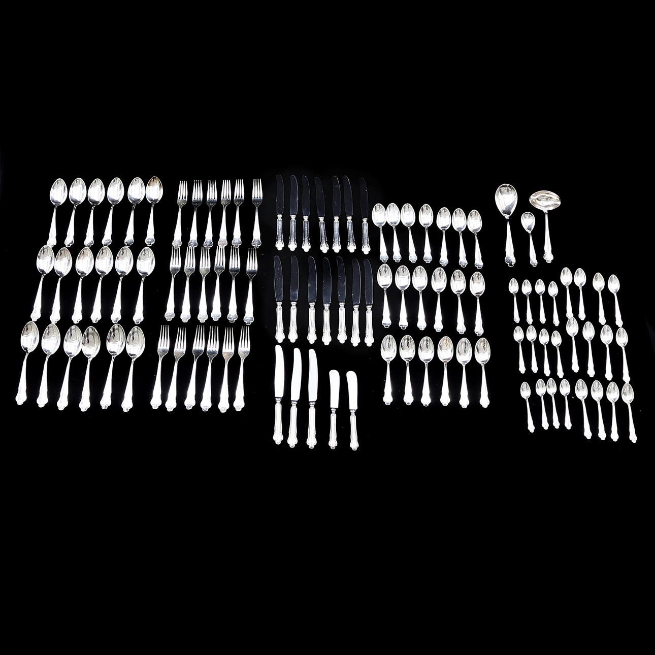 BESTICK "Disa",102 delar,silver.