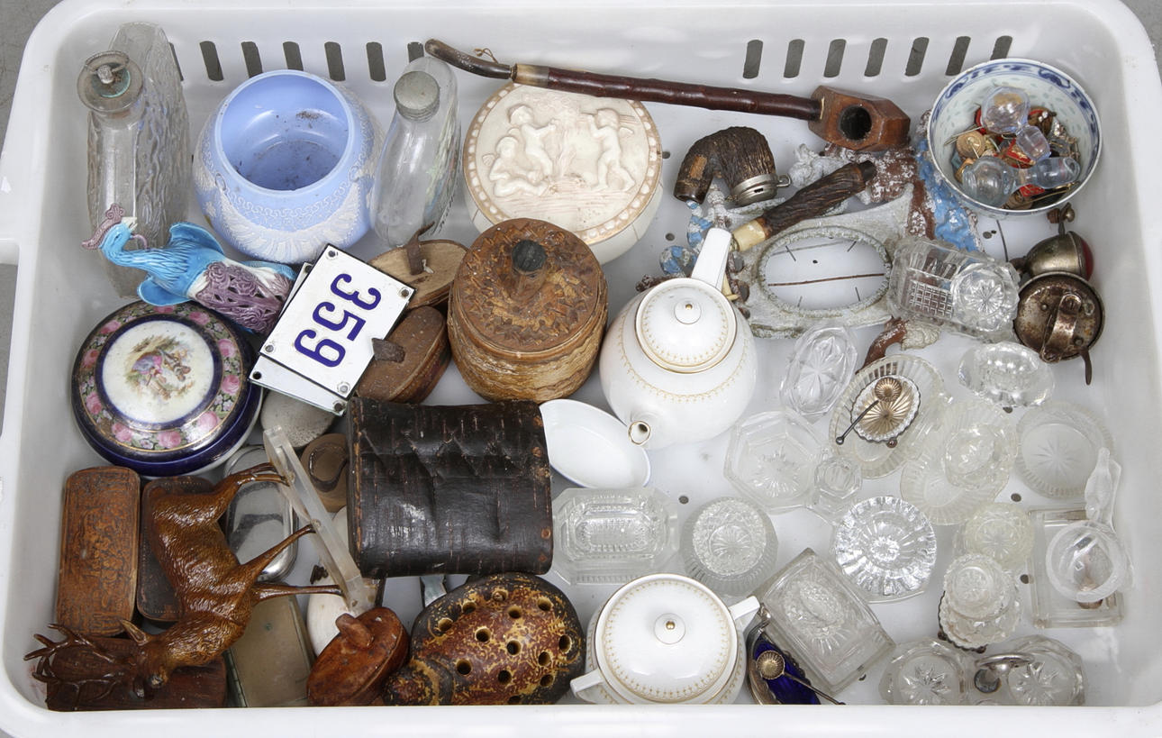 DIVERSE, 1800-1900-tal, bl.a. Rörstrand.