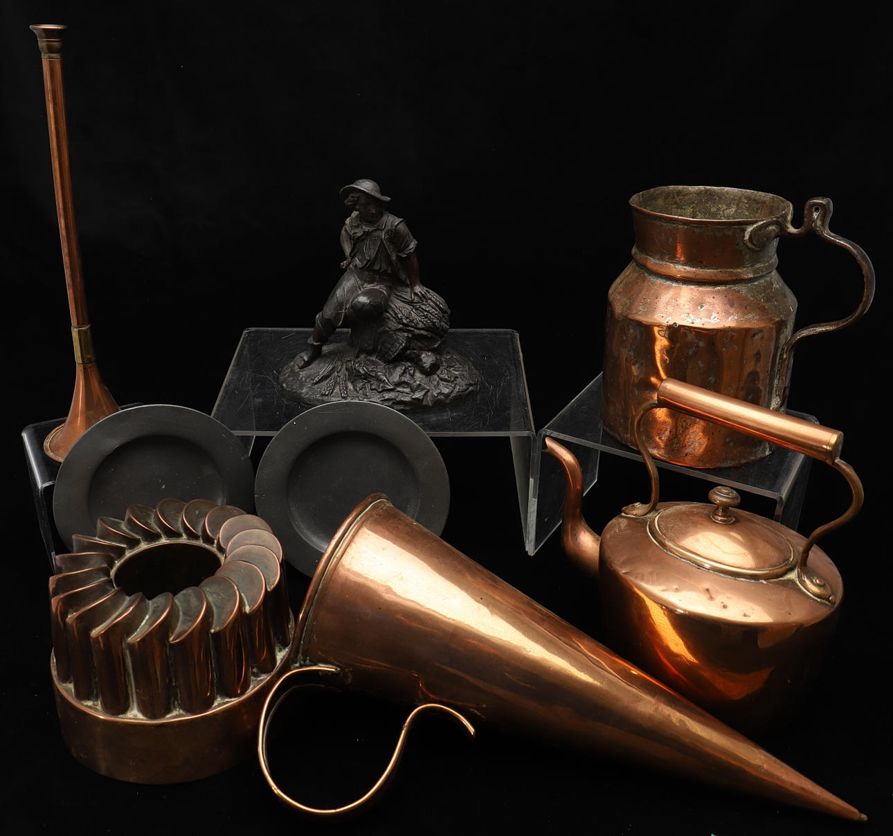 ASSORTED METALWARES.