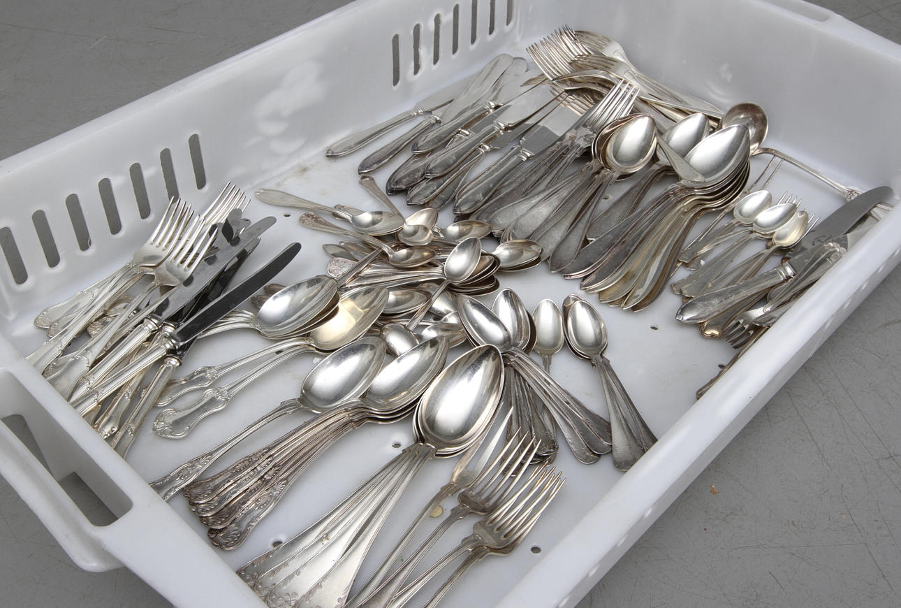 BESTICK, nysilver, 1900-tal.