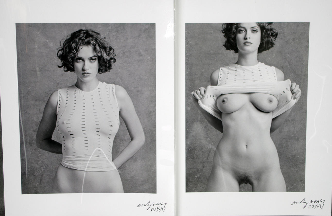 CRAIG MOREY. "Helena", Fotografier, diptyk, signerade 25/4 2013.