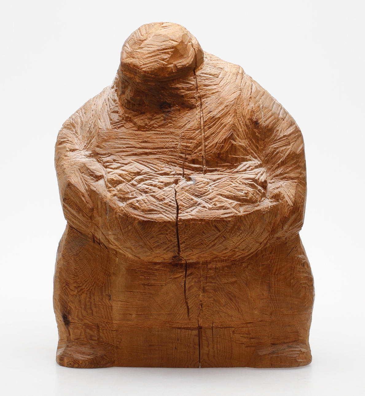 PER NILSSON-ÖST. Skulptur, snidat trä, signerad och daterad -64.