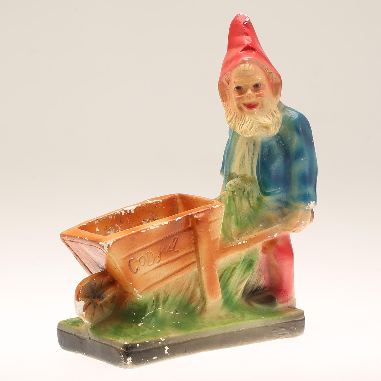 ESTATUILLA, duende, yeso.