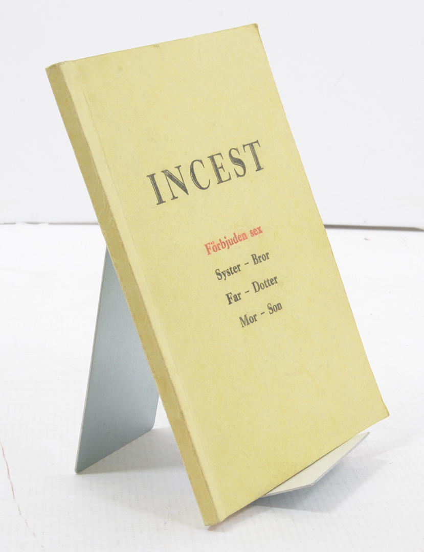 Blodskam. forbudt sex. Søster-bror, far-datter, mor-søn.