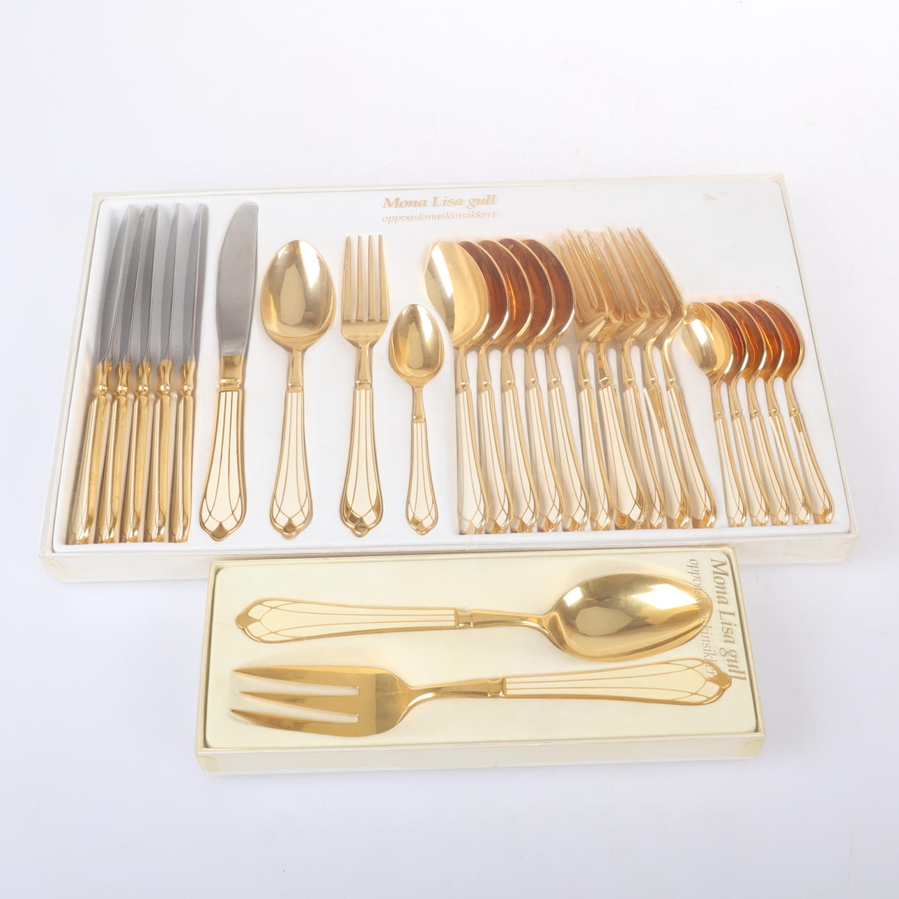 BESTECKSET, 26-teilig, "Mona Lisa Gull".