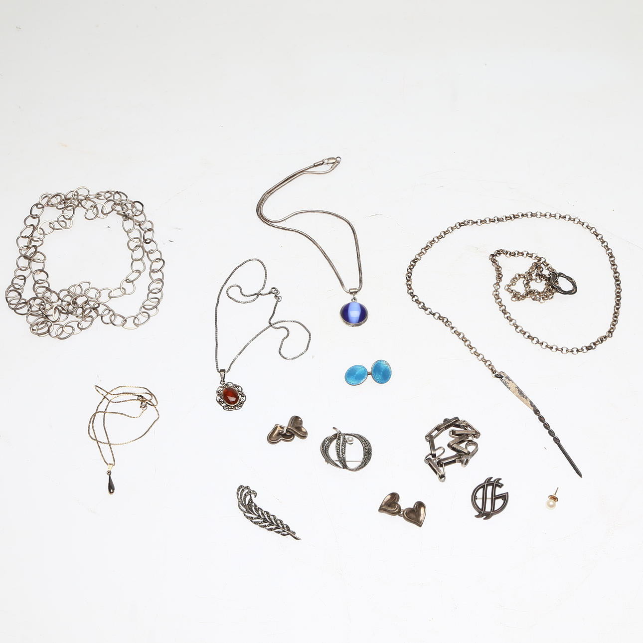 SAMLING SMYCKEN, silver.