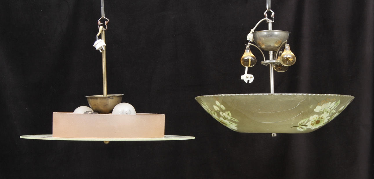 TAKLAMPOR, 2 st, 1930-tal.