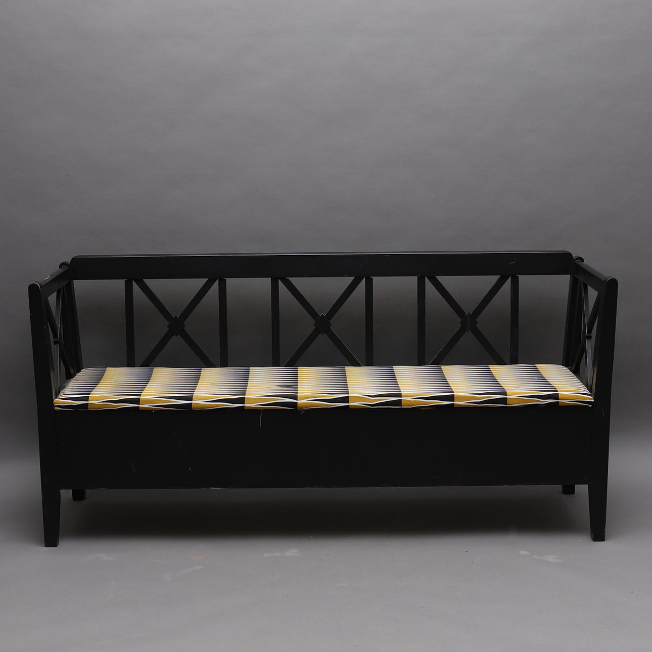 KÖKSSOFFA, med förvaringsdel, trä.