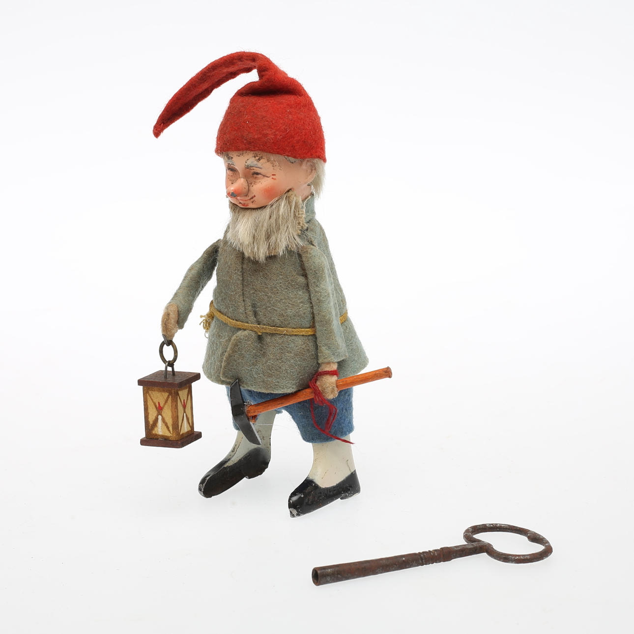 LEGETØJ, mekanisk, julemand, Schuco, Tyskland.