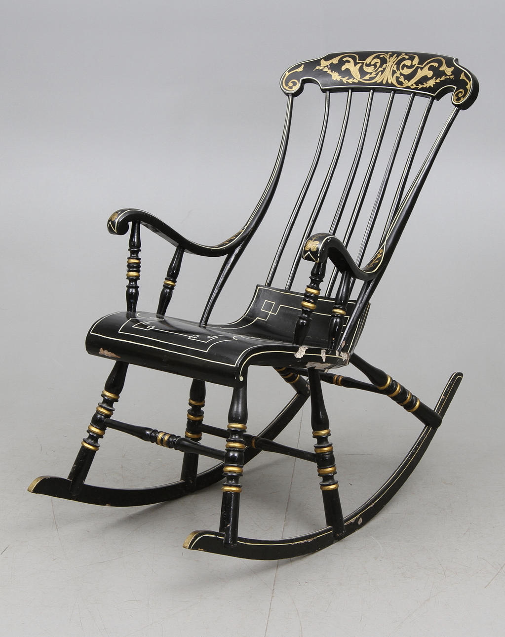 GUNGSTOL, sekelskiftet 1900.