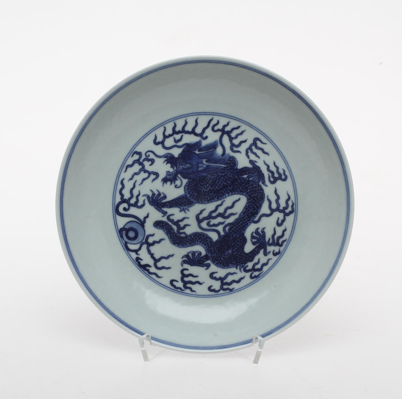 TALLRIK, porslin, Kina.