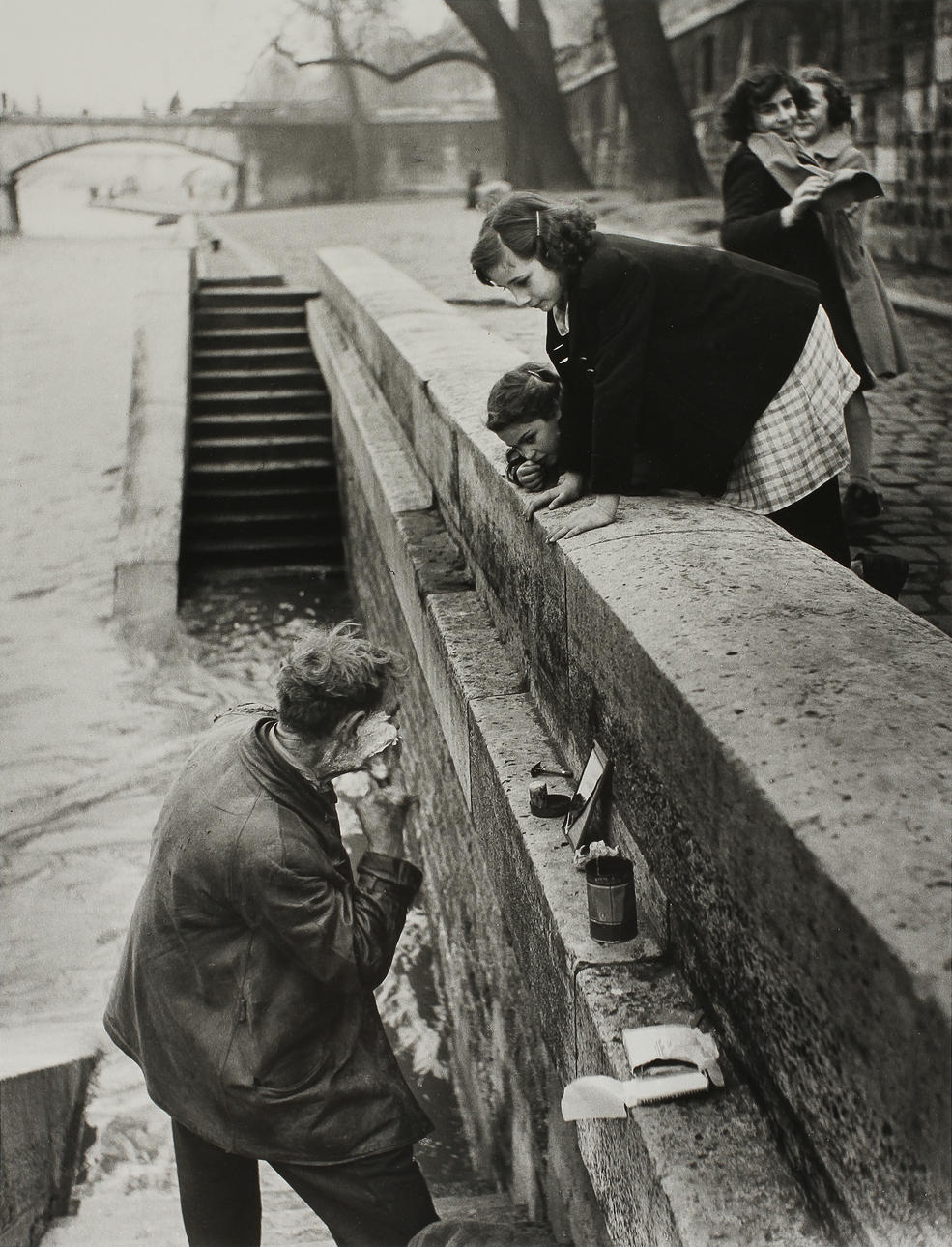 TORE JOHNSON. silvergelatin, stämpel a tergo, "Tore Johnson TiofotoKopierad 1982 av Hans Hammarskiöld".