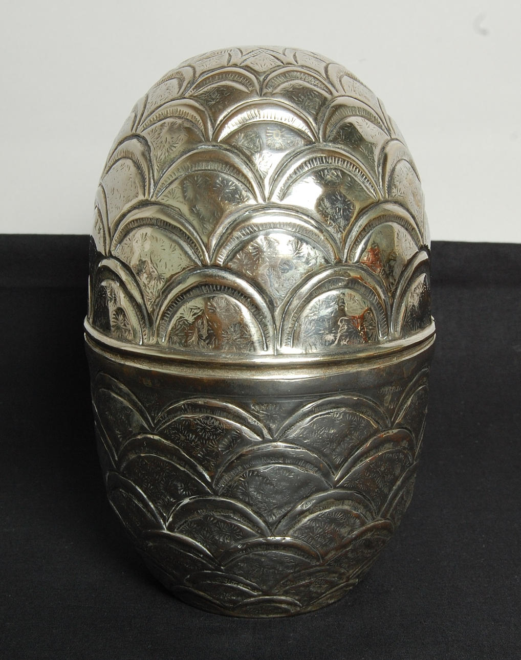 ÄGG, nysilver, 1900-tal.