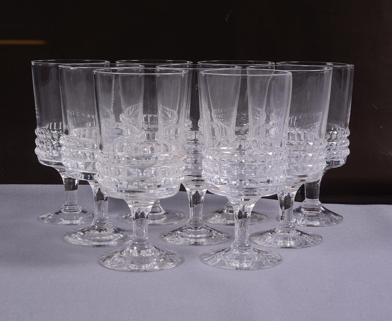 VINGLAS, 8 st, 1900-tal.