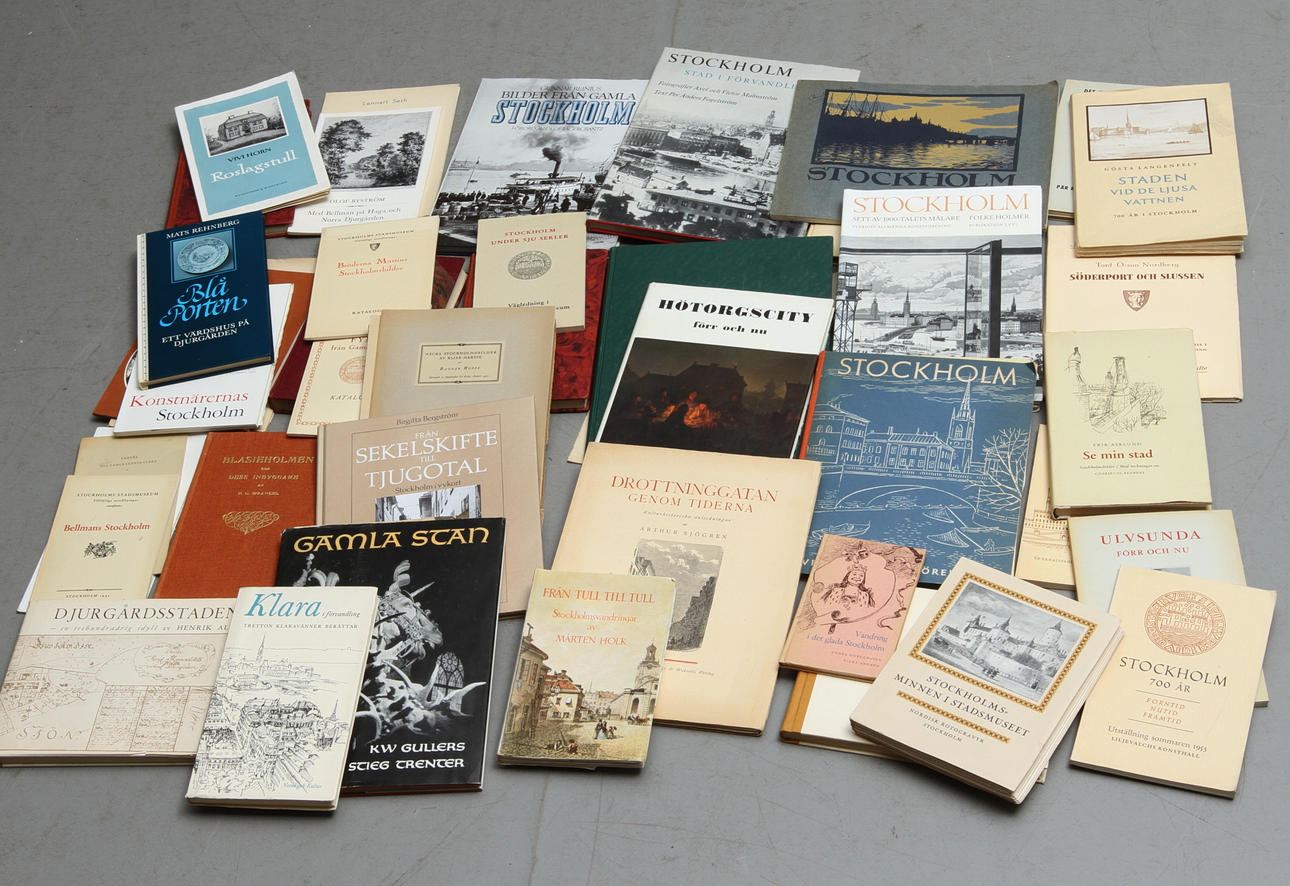 BÖCKER, tema "Stockholm".
